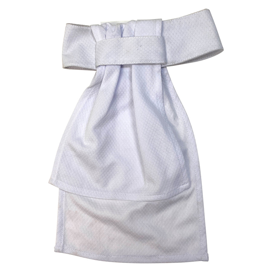 Ovation Dry-Tex Pre Tied Stock Tie in White
