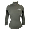 LeMieux Base Layer in Mossy Green - Womenh's XXS