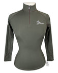 LeMieux Base Layer in Mossy Green - Womenh's XXS