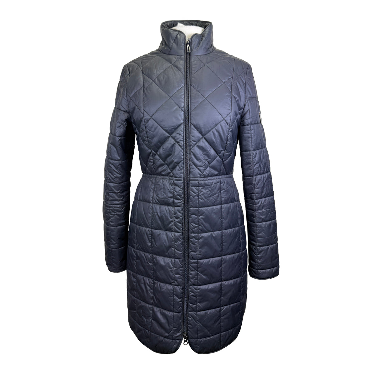 Horseware AA Platinum Insulated Quilted Long Coat in Black