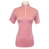 Equisite 'Elaine' Show Shirt in Bubblegum Pink