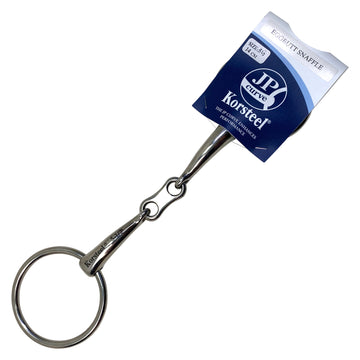 Korsteel Loose Ring French Link Snaffle Bit in Stainless Steel