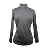 Long Sleeve Schooling Shirt in Black