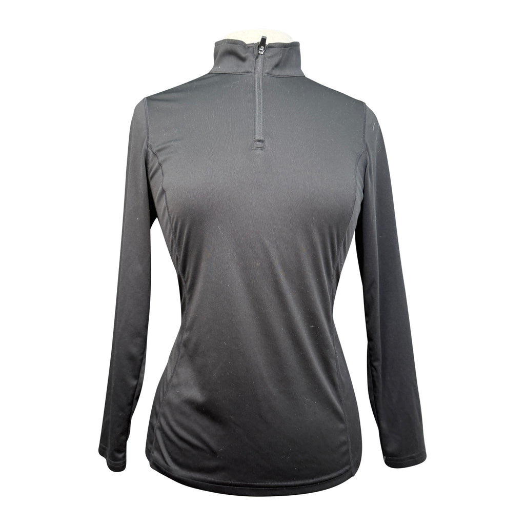 Long Sleeve Schooling Shirt in Black