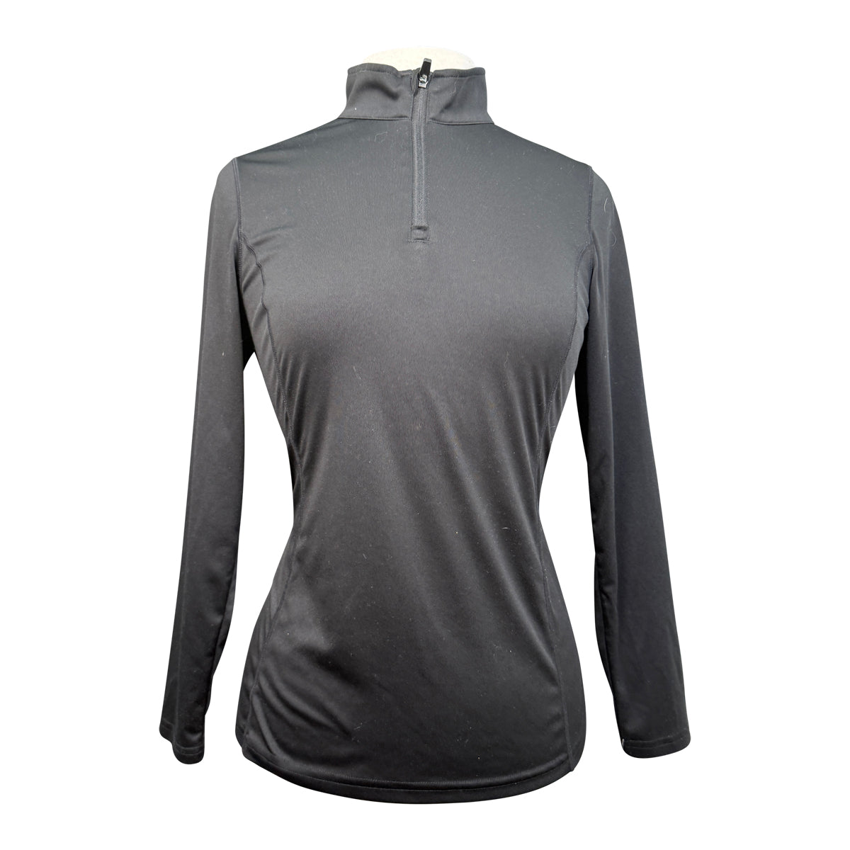 Long Sleeve Schooling Shirt in Black