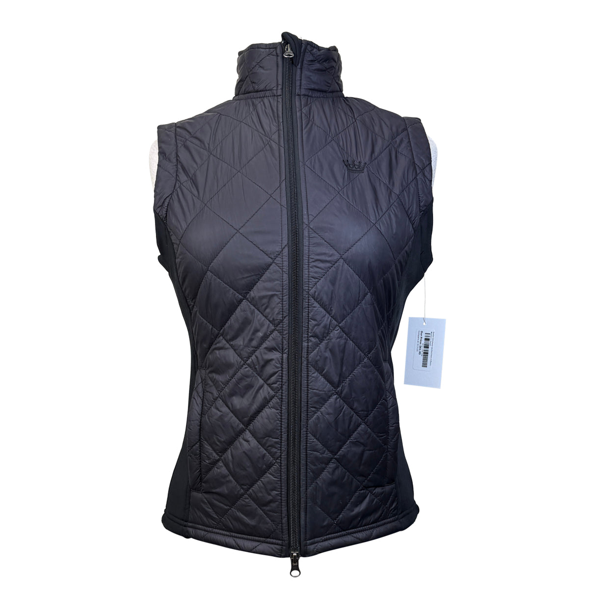 Kastel Denmark Quilted Vest in Black