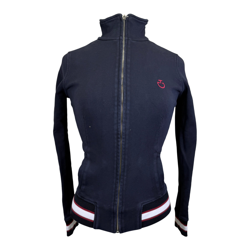 Cavalleria Toscana 'Amazzone' Bomber Jacket in Navy
