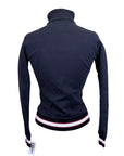 Cavalleria Toscana 'Amazzone' Bomber Jacket in Navy