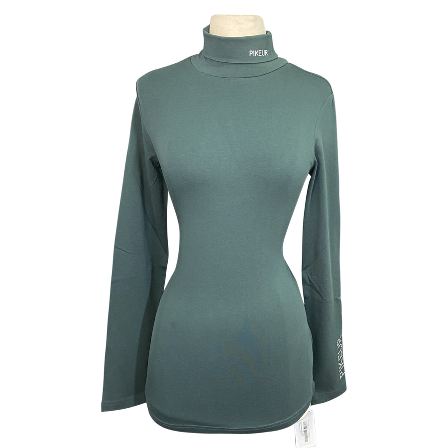 Pikeur 'Sina' Turtleneck Pullover in Forest Green 