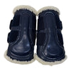 Equestrian Stockholm Brushing Boots in Navy