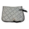 Two Hearts Equine Boutique Glitter  AP Saddle Pad in Silver Shimmer - Full