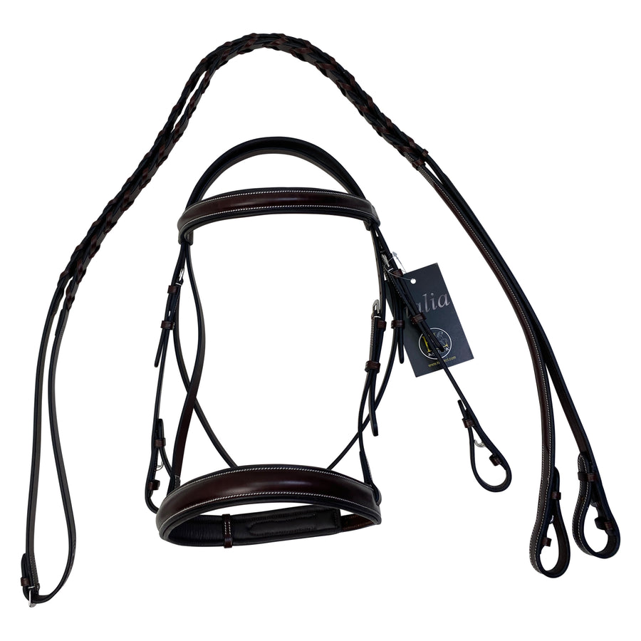 KL Select Italia 'Del Mar' Bridle in Brown 