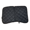 Two Hearts Equine Boutique Glitter  AP Saddle Pad in Silver Shimmer - Full