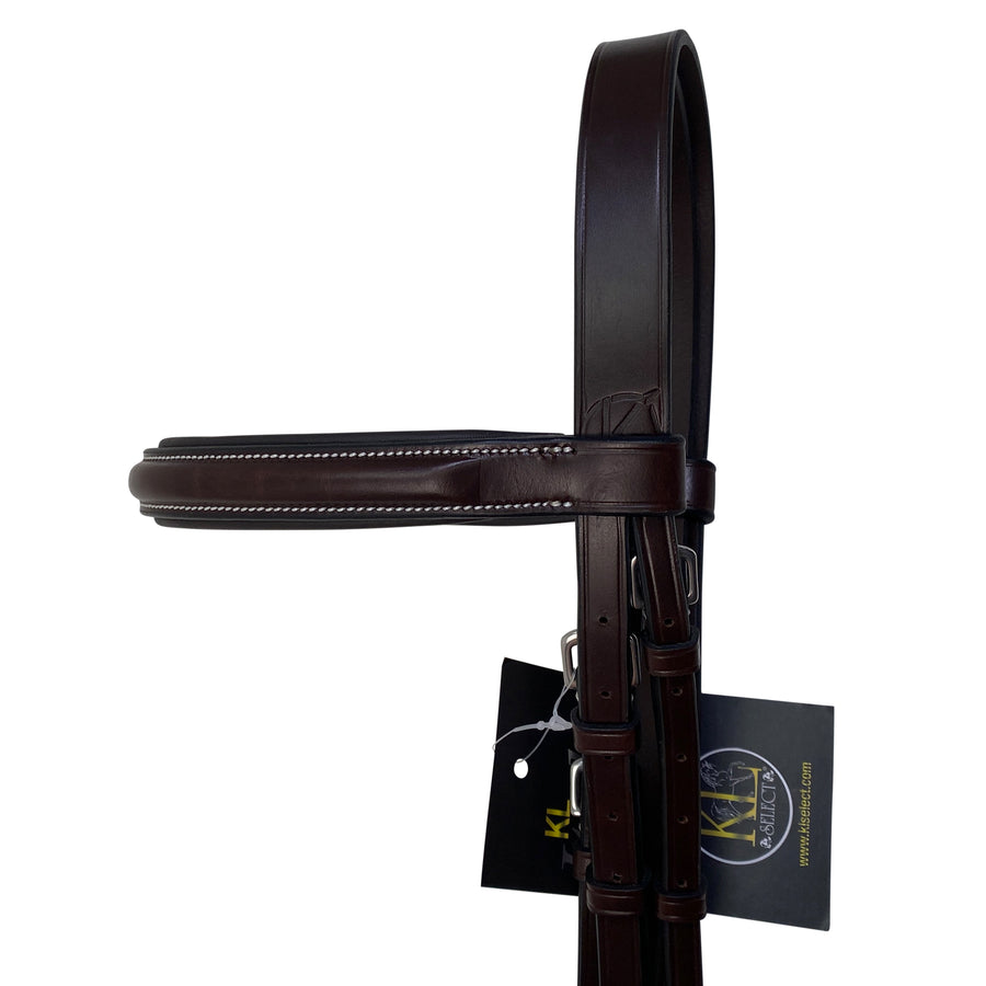 KL Select Italia 'Del Mar' Bridle in Brown 