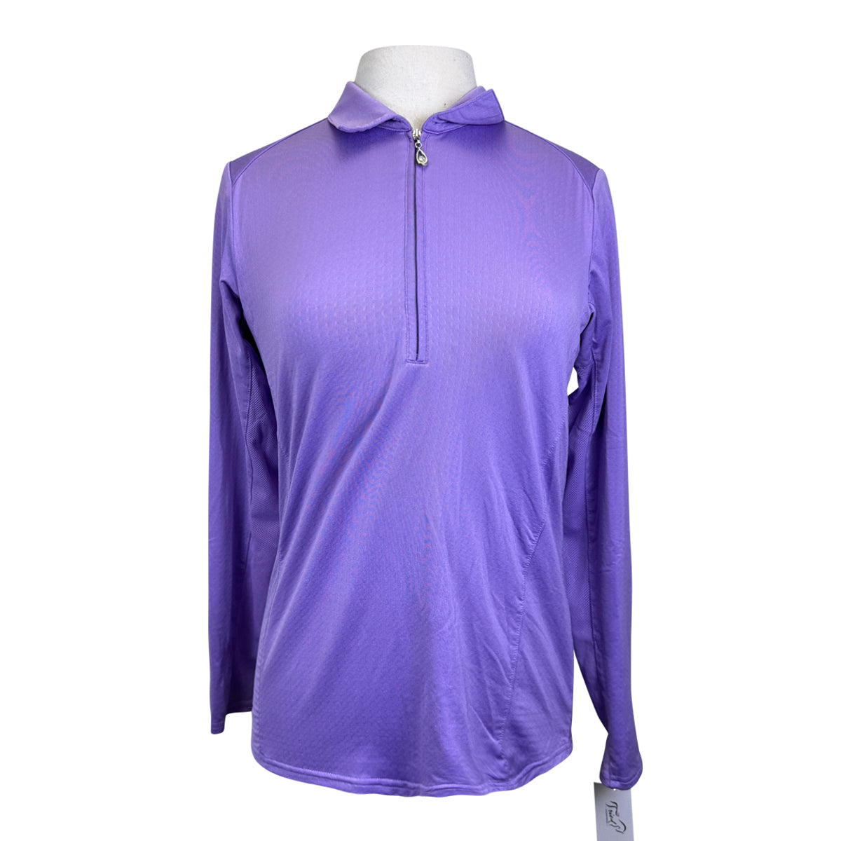 SanSoleil Polo Style Sunshirt in Amethyst