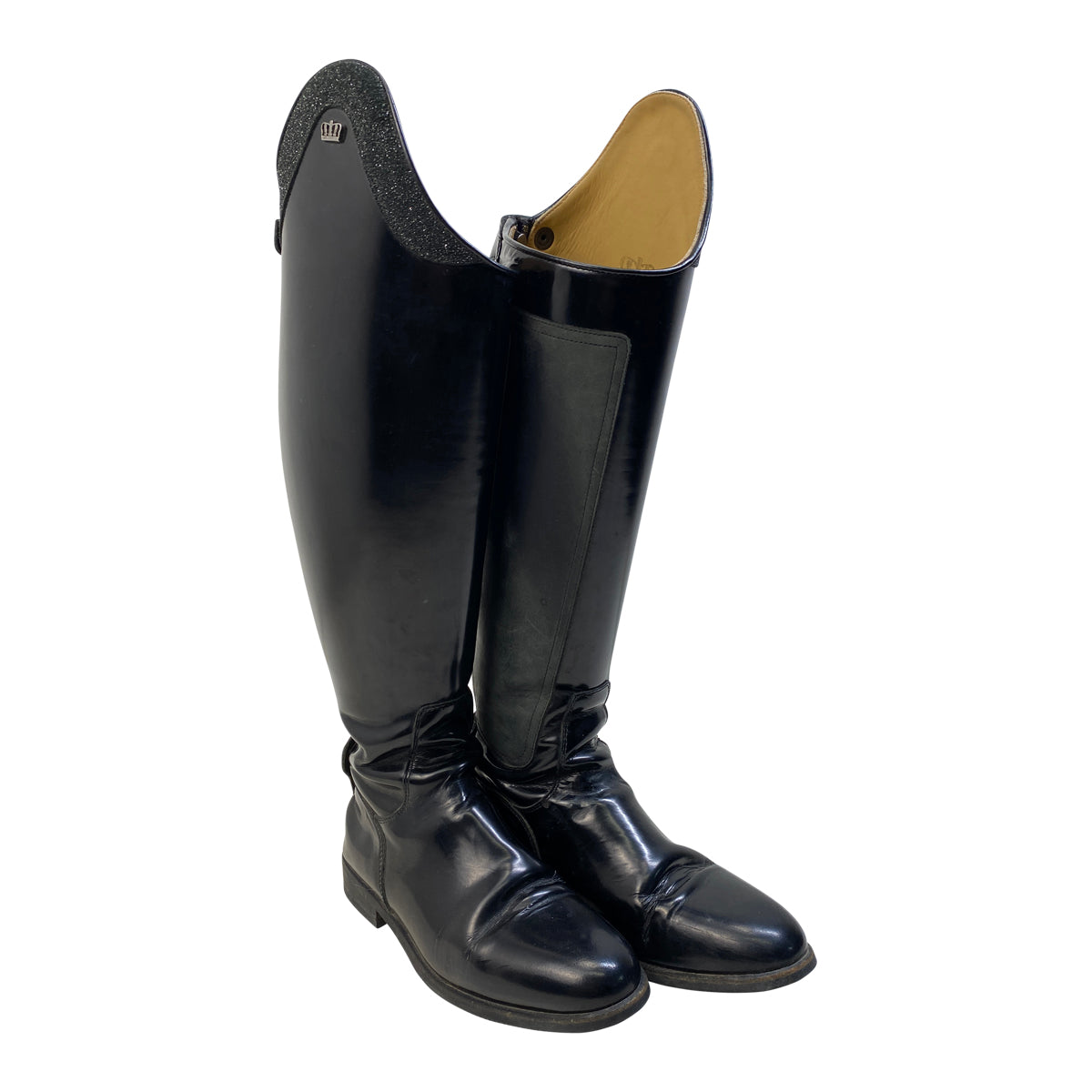 Kingsley 'Olbia 03' Jenny Top Boots in Uragano Black