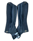 Ovation Pro Topgrain Half Chaps in Black 
