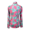 Cabana Life 1/4 Zip Top in Pink Desert