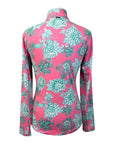 Cabana Life 1/4 Zip Top in Pink Desert