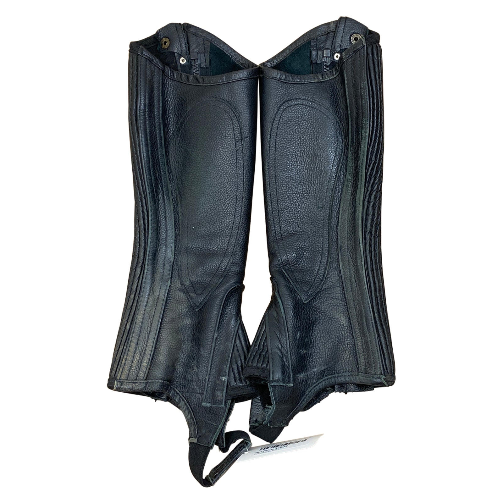 Ovation Pro Topgrain Half Chaps in Black 