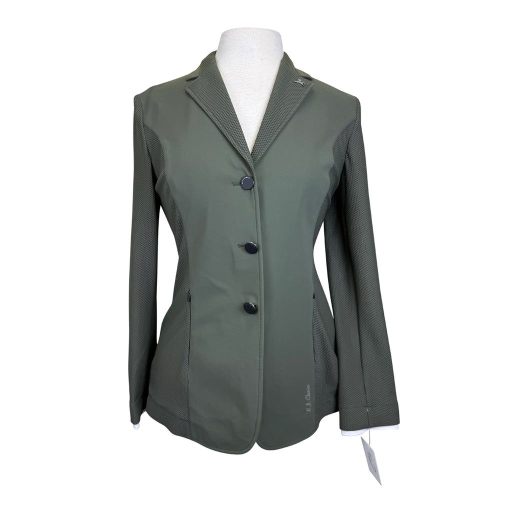 RJ Classics 'Harmony Evo' Mesh Show Jacket in Khaki Green