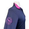 Kastel 'Charlotte' DIHP Sun Shirt in Navy/Magenta - Women's Small