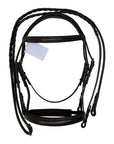Camelot 'Fancy Stitched Wide Noseband' Padded Bridle in Brown