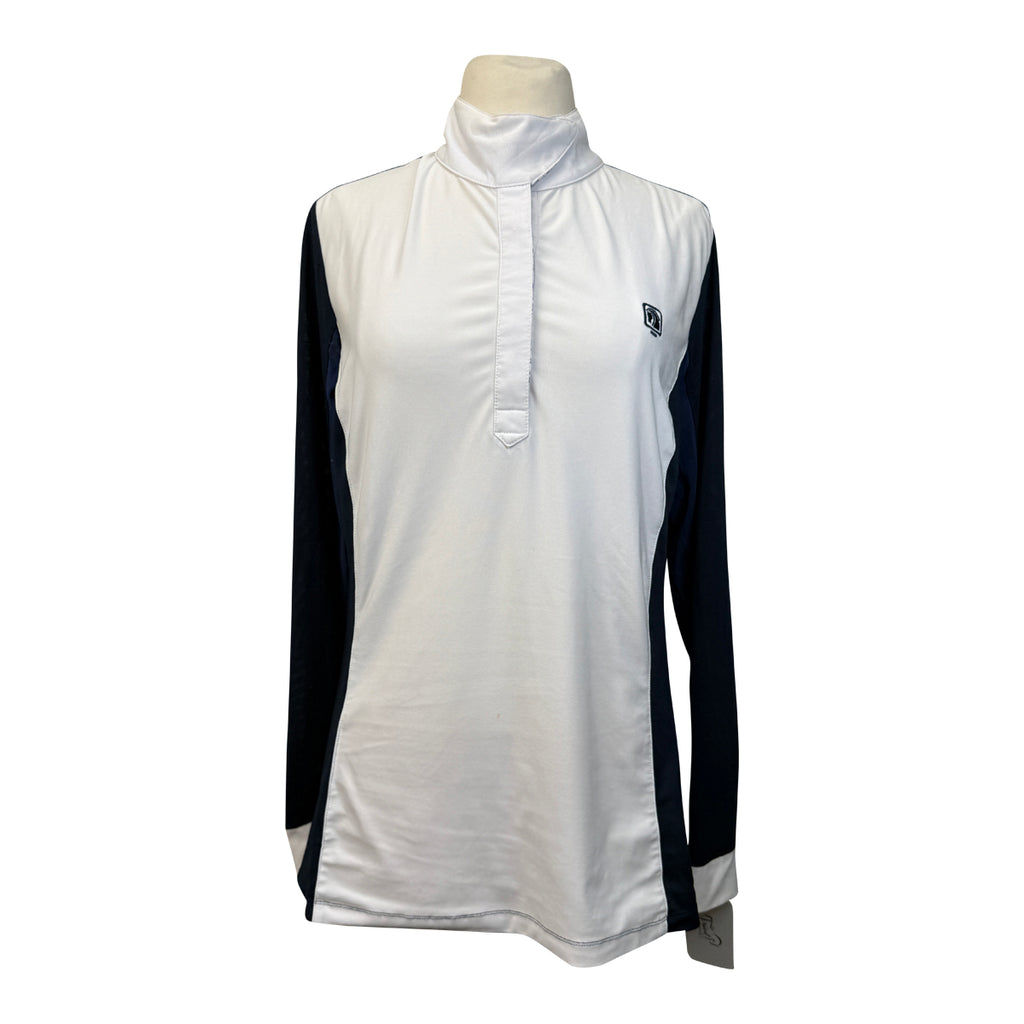 Romfh 'Schuyler' Show Shirt in White/Navy
