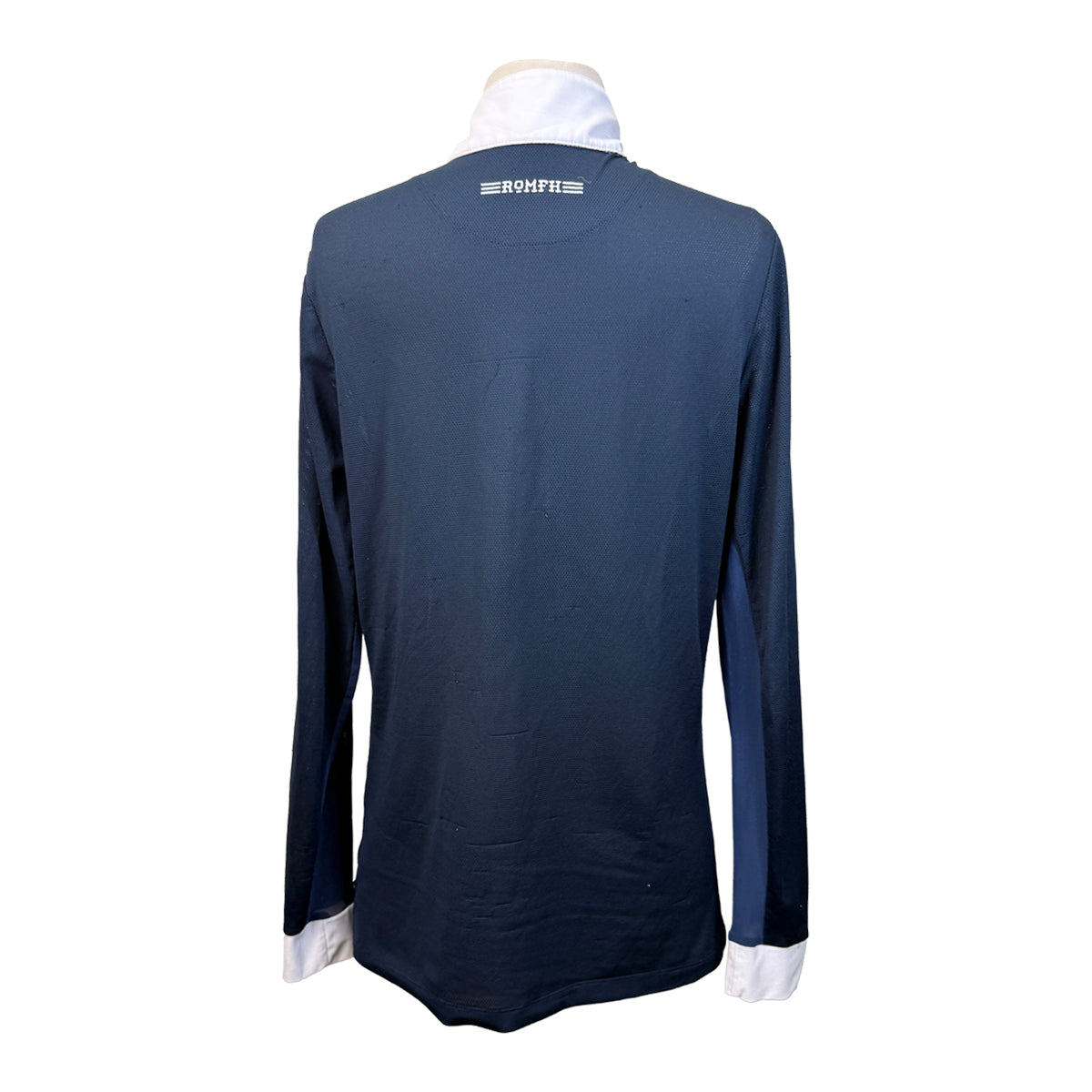 Romfh 'Schuyler' Show Shirt in White/Navy