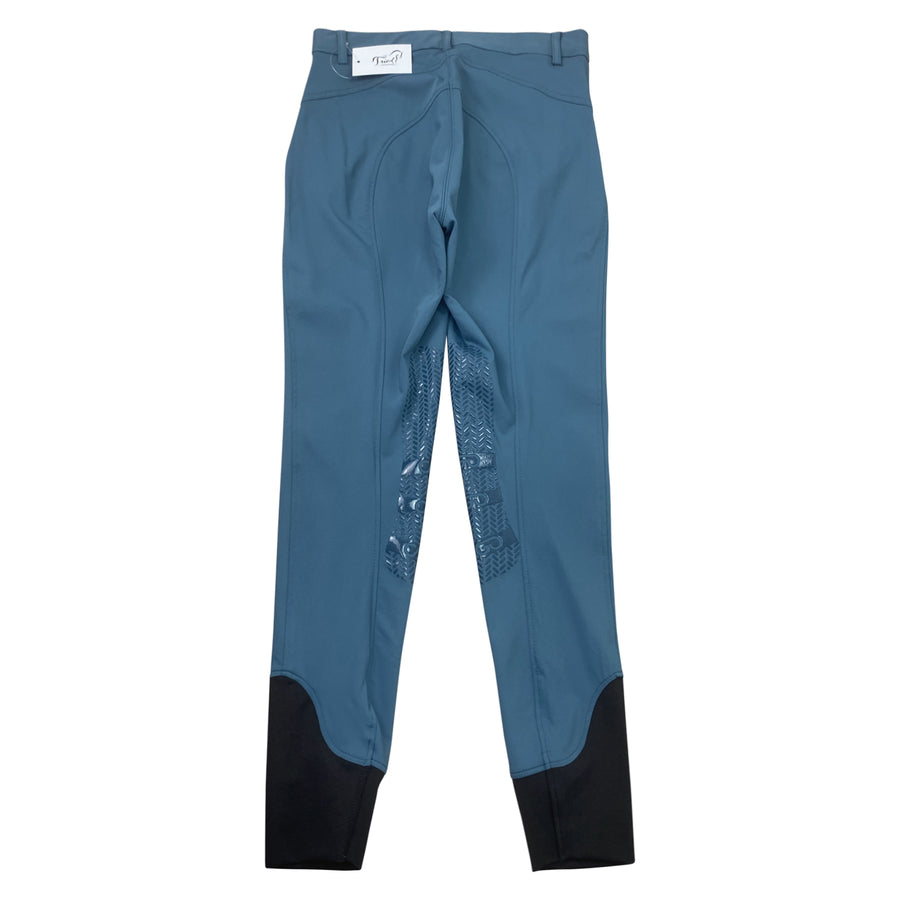 Back of Catago 'Inspire' Knee Grip Breeches in Ocean Green