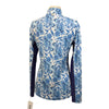 Cabana Life 1/4 Zip Top in Navy Paisley