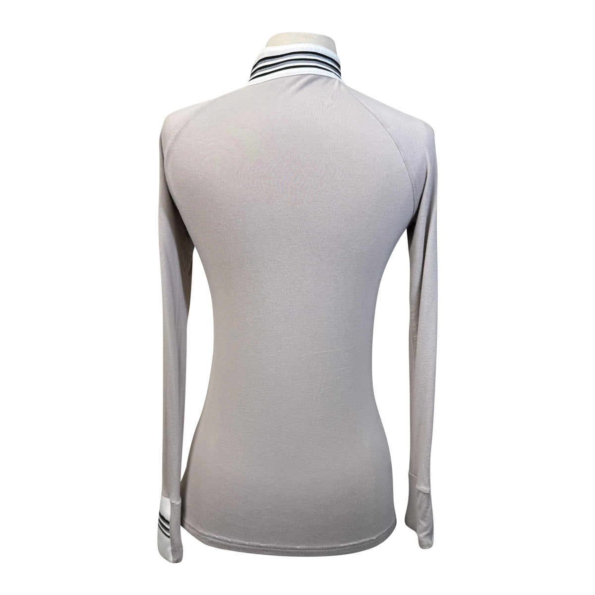 Street & Saddle x Milton Menasco 'Gimme Ribbon' Top in Light Grey