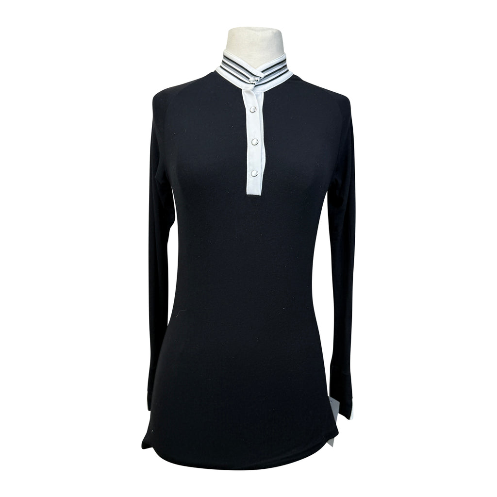 Street & Saddle x Milton Menasco 'Gimme Ribbon' Top in Black