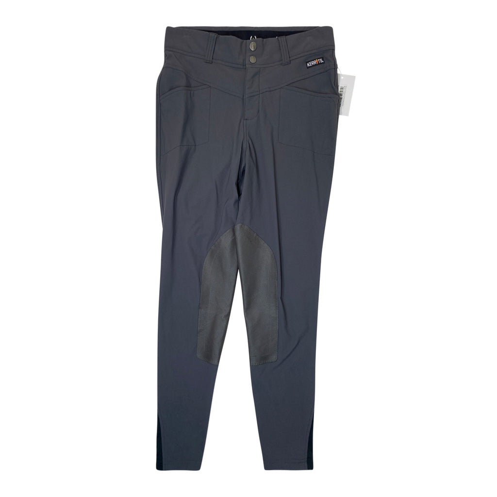 Kerrits 'Crossover II' Breeches in Grey - Women's Medium/Petite