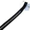 Vespucci Clincher Browband in Black/Silver