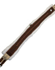 Toklat Passport Contoured English Girth in Brown/White - 42"