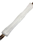 Toklat Passport Contoured English Girth in Brown/White - 42"