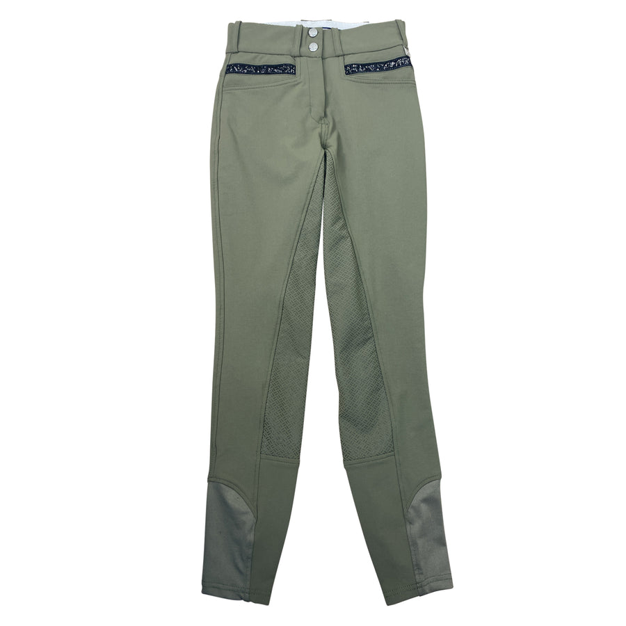 Kingsland Glitz Full Grip Breeches in Rosemary