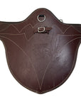 Voltaire Design Long Belly Guard Girth in Brown