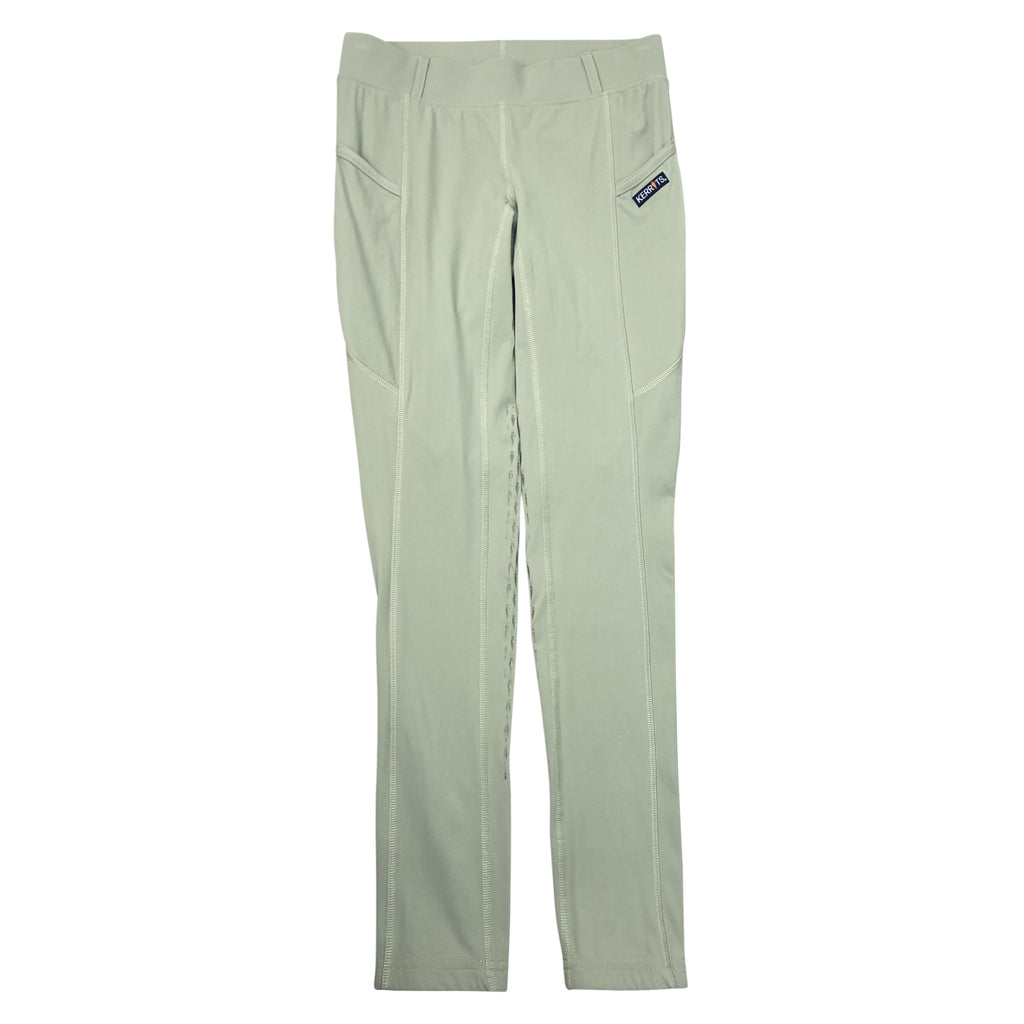 Kerrits Ice Fil Full Seat Tech Tight in Tan - Women's Small
