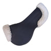 Equifit 'UltraWool' Thin Impacteq Half Pad in Black/Natural 