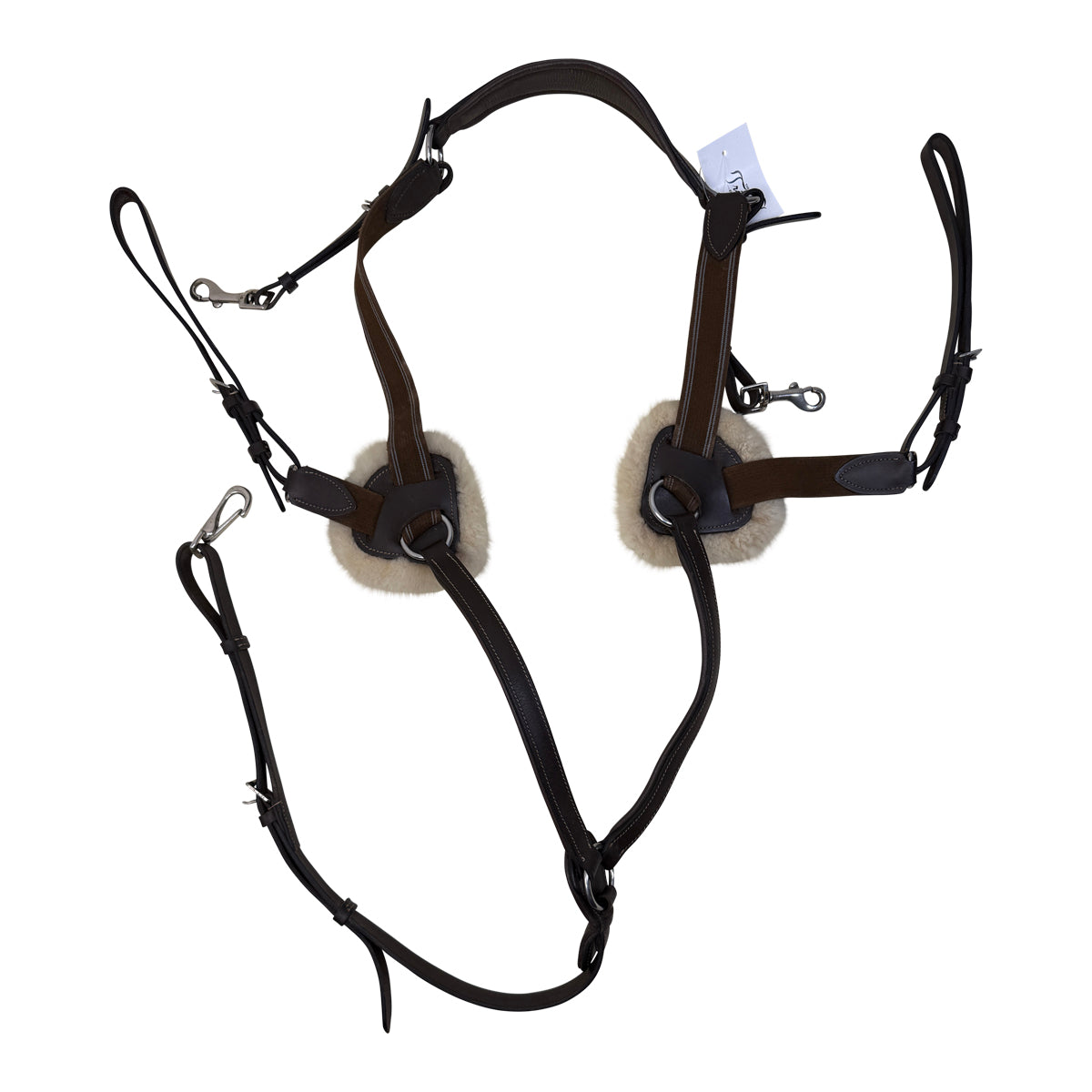 HDR Pro 5 Point Elastic Breastplate in Brown