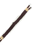 Elastic Sheepskin Girth in Brown