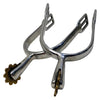 Centaur Warendorfer Round Spurs in Stainless Steel - 1 3/4"