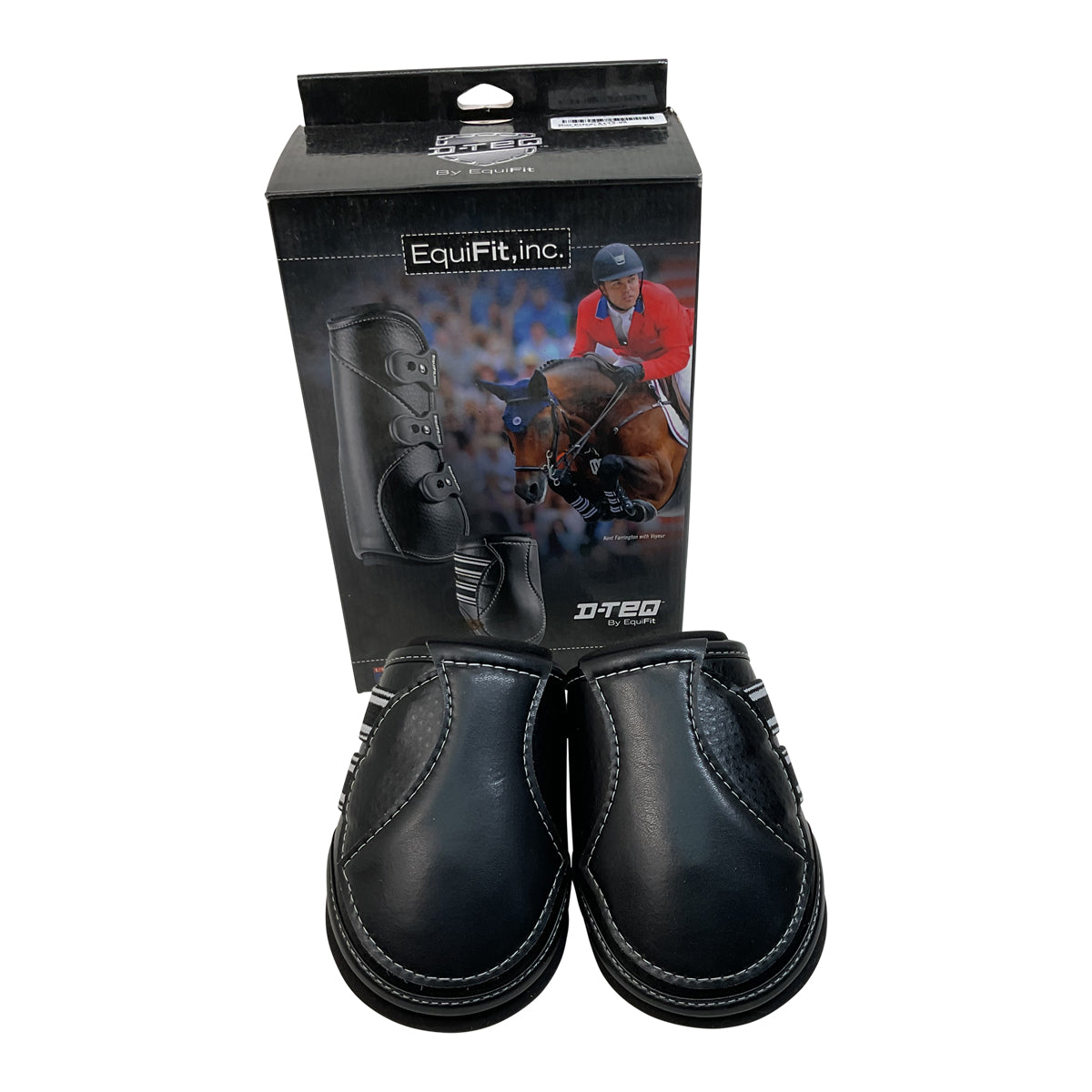Equifit D-Teq Hind Boots in Black 