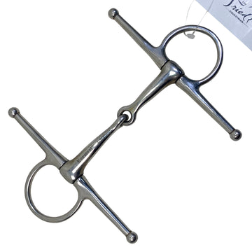 Full Cheek Jointed Snaffle Bit in Stainless Steel