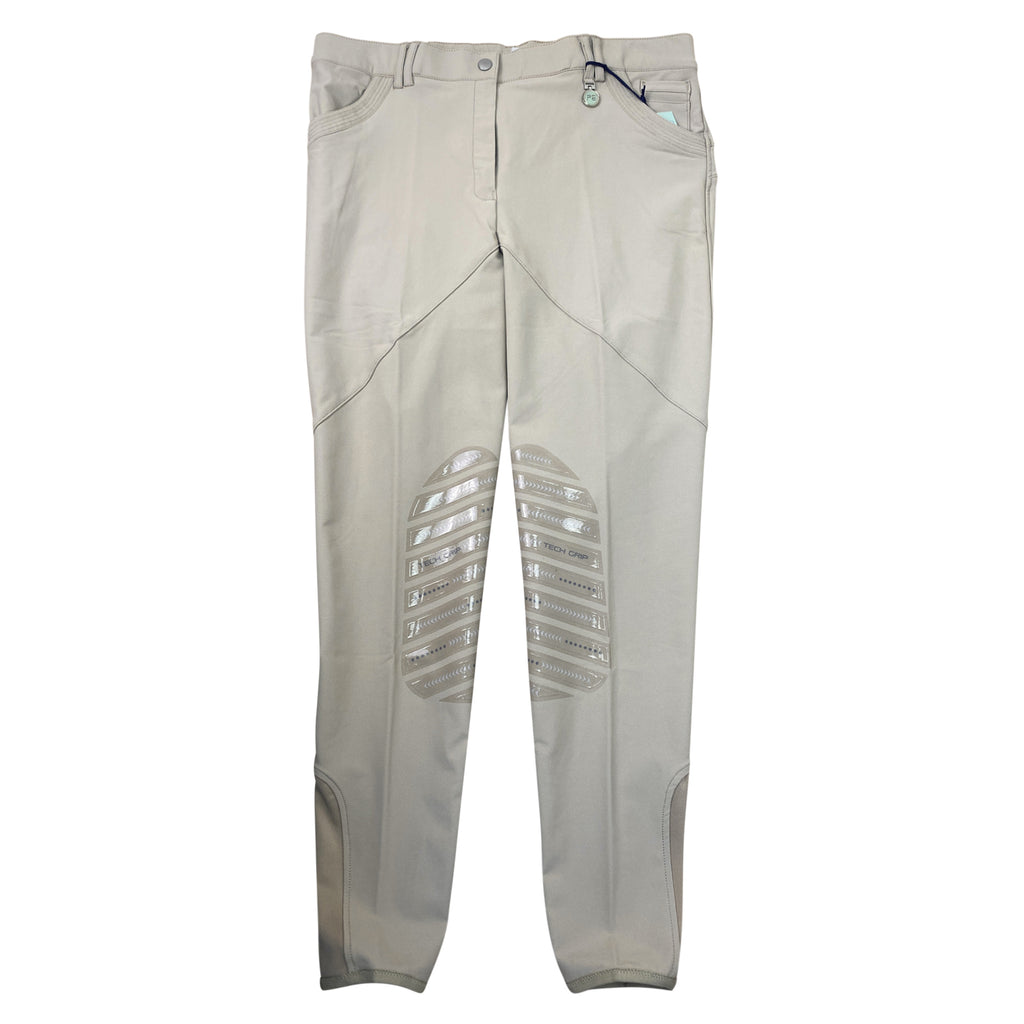 Premier Equine 'Davina' Knee Grip Breeches in Beige
