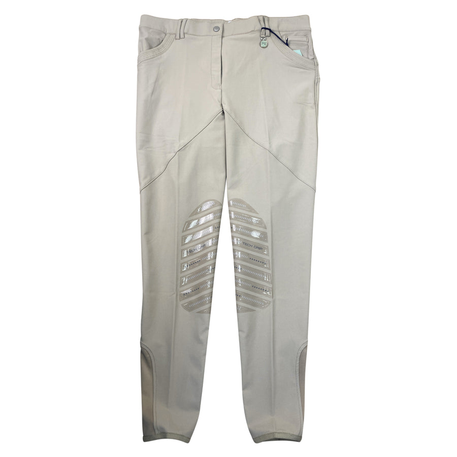 Premier Equine 'Davina' Knee Grip Breeches in Beige