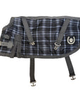 NorthWind Dog Turnout Blanket in Grey Plaid