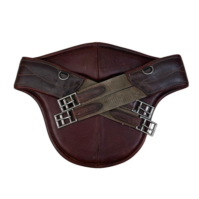 CWD Anatomic Jumping Belly Guard Girth  in Brown
